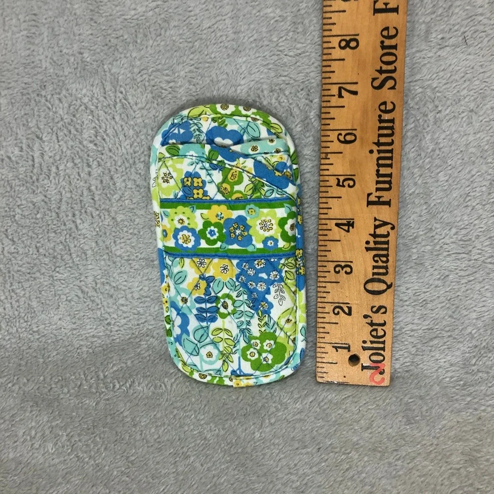 Vera Bradley Floral Padded Cell Phone Case/glasses Holder Quilted‎ Pocket